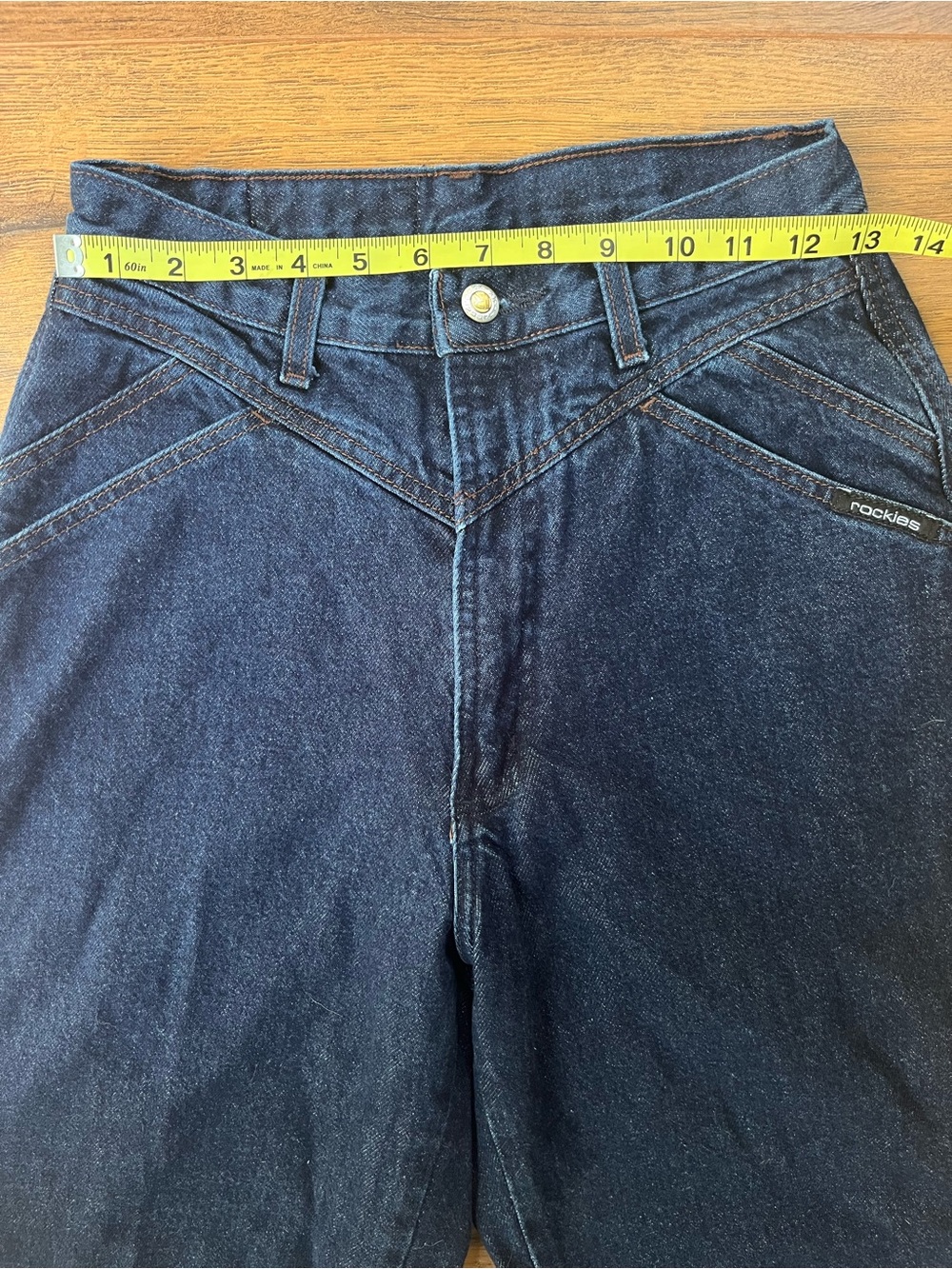 Vintage Rocky Mountain Dark Blue Jeans